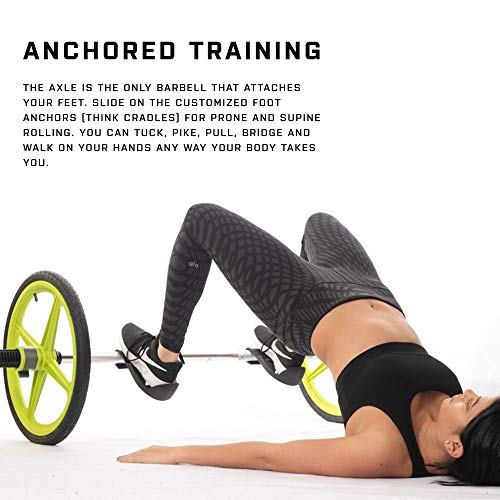 AXLE Olympic Barbell with Optional Weighted Olympic Plate Loading Fully